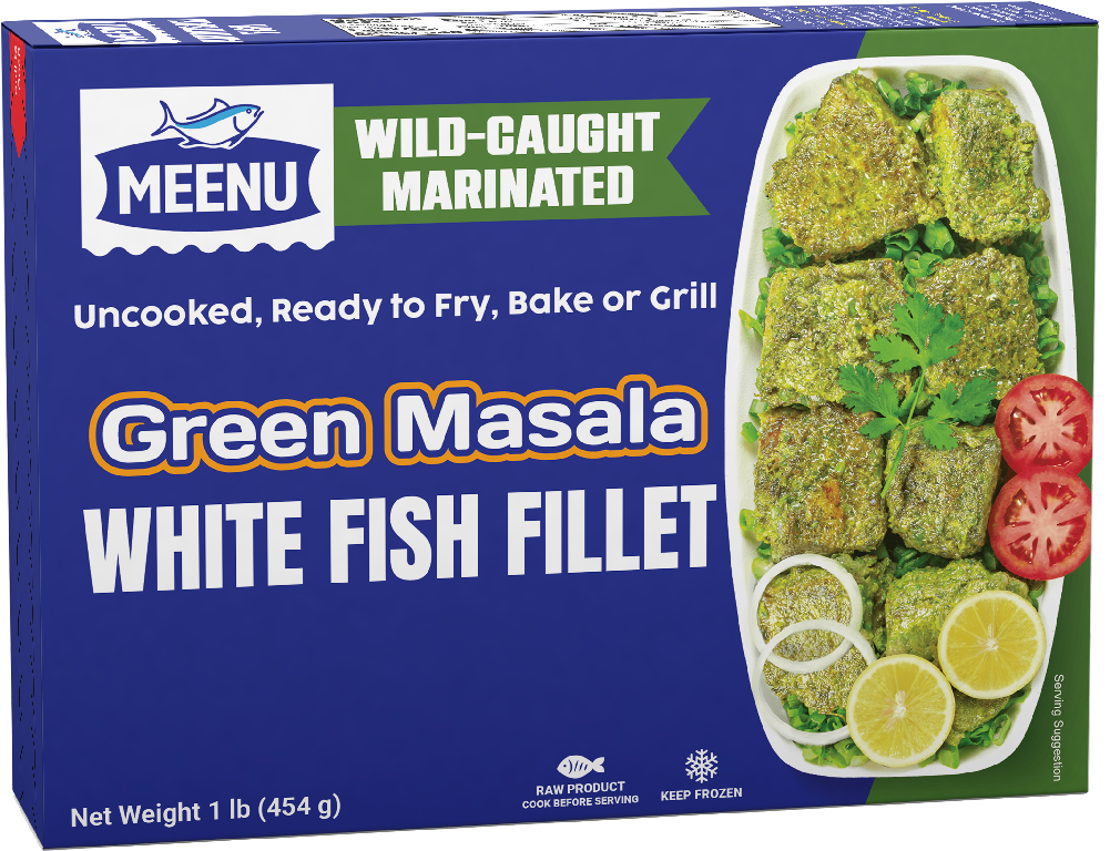 Green Masala White Fish Fillet